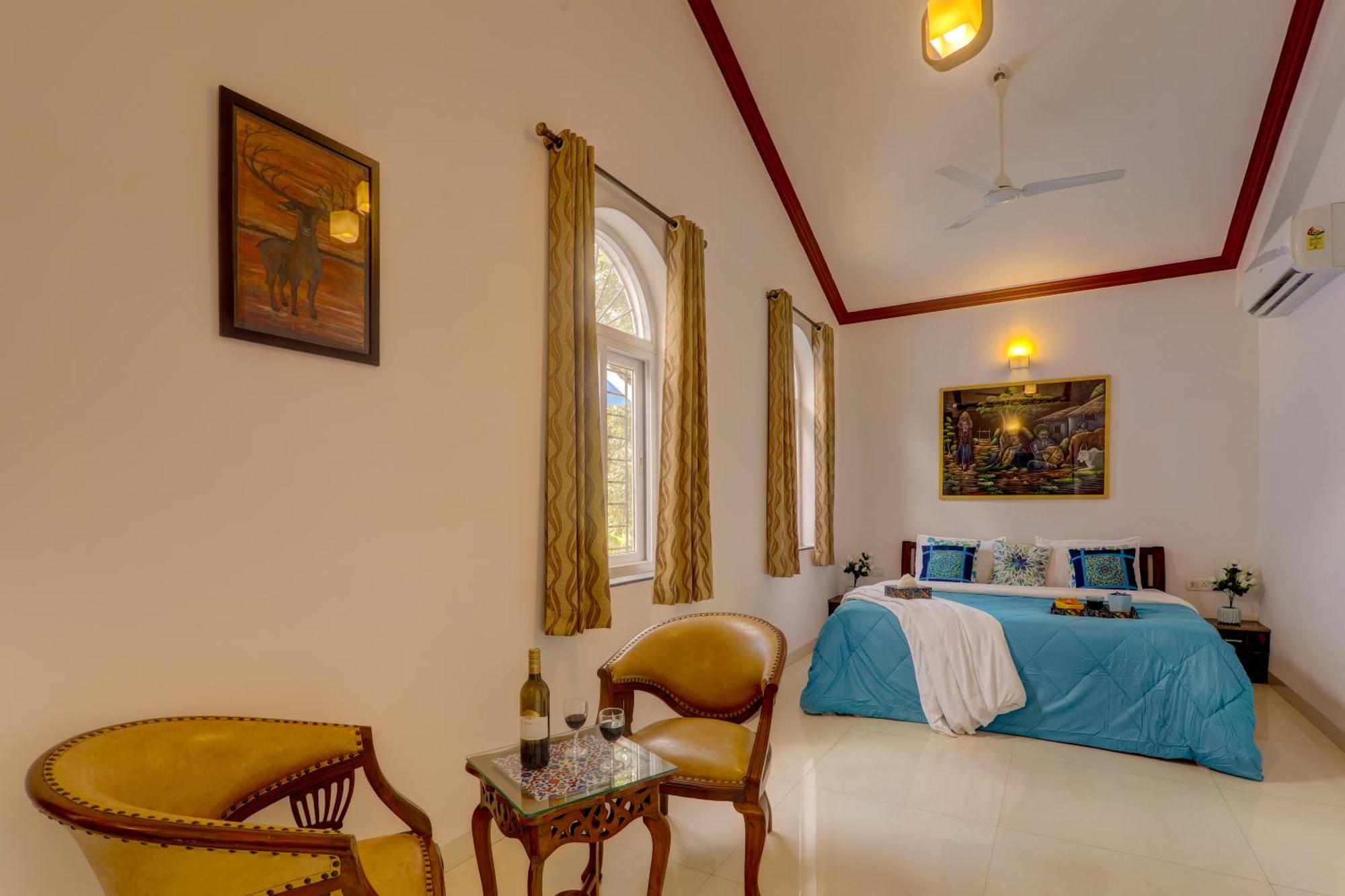Jaqk Holidays - 9Bhk Villa For Big Groups, Private Pool-Wifi-Cartaker-Parking, North Goa Baga Dış mekan fotoğraf