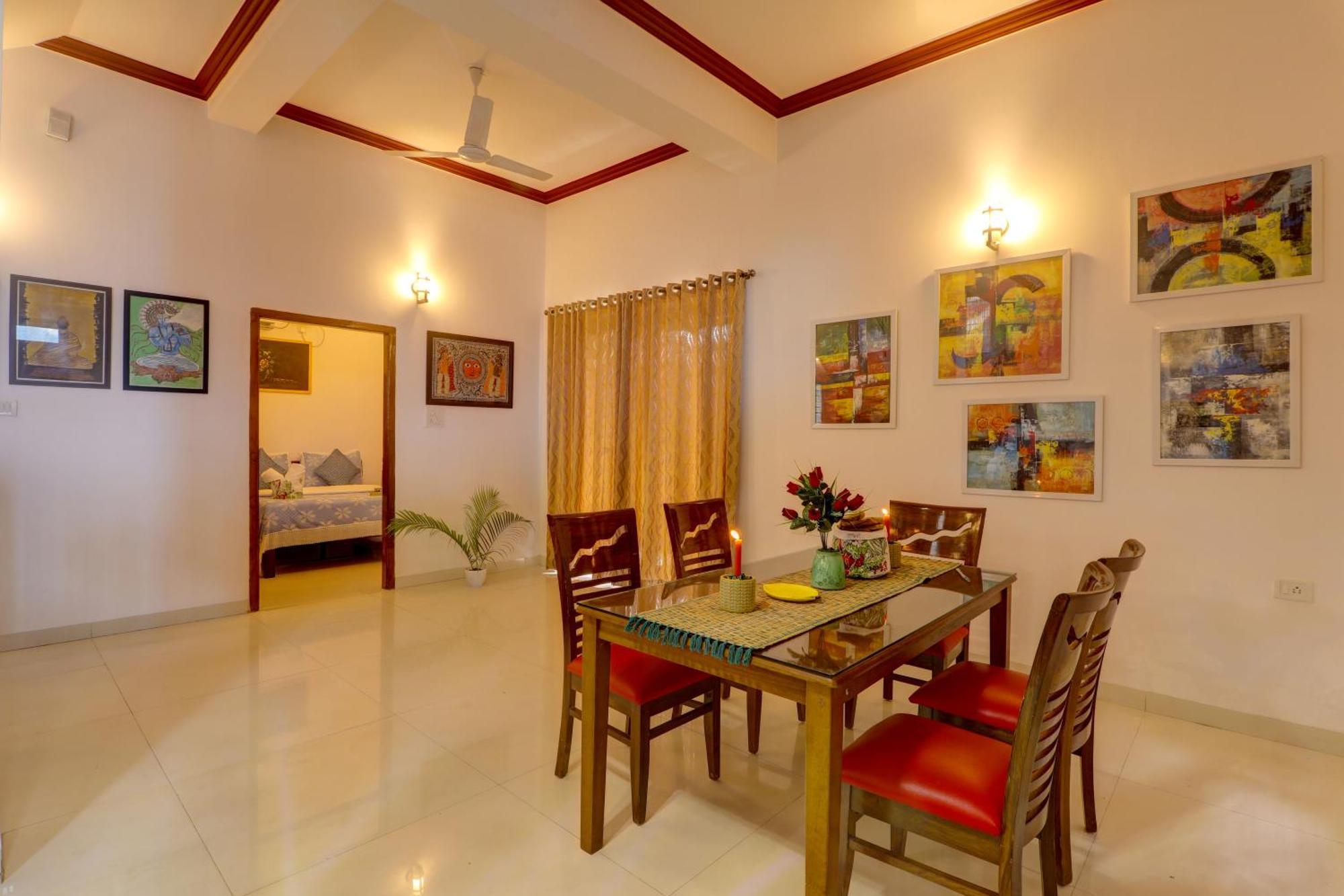 Jaqk Holidays - 9Bhk Villa For Big Groups, Private Pool-Wifi-Cartaker-Parking, North Goa Baga Dış mekan fotoğraf