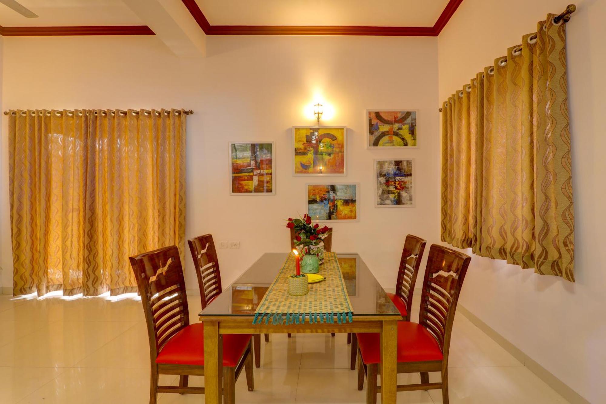 Jaqk Holidays - 9Bhk Villa For Big Groups, Private Pool-Wifi-Cartaker-Parking, North Goa Baga Dış mekan fotoğraf