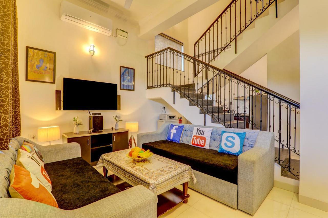 Jaqk Holidays - 9Bhk Villa For Big Groups, Private Pool-Wifi-Cartaker-Parking, North Goa Baga Dış mekan fotoğraf