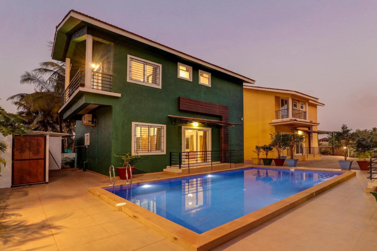 Jaqk Holidays - 9Bhk Villa For Big Groups, Private Pool-Wifi-Cartaker-Parking, North Goa Baga Dış mekan fotoğraf