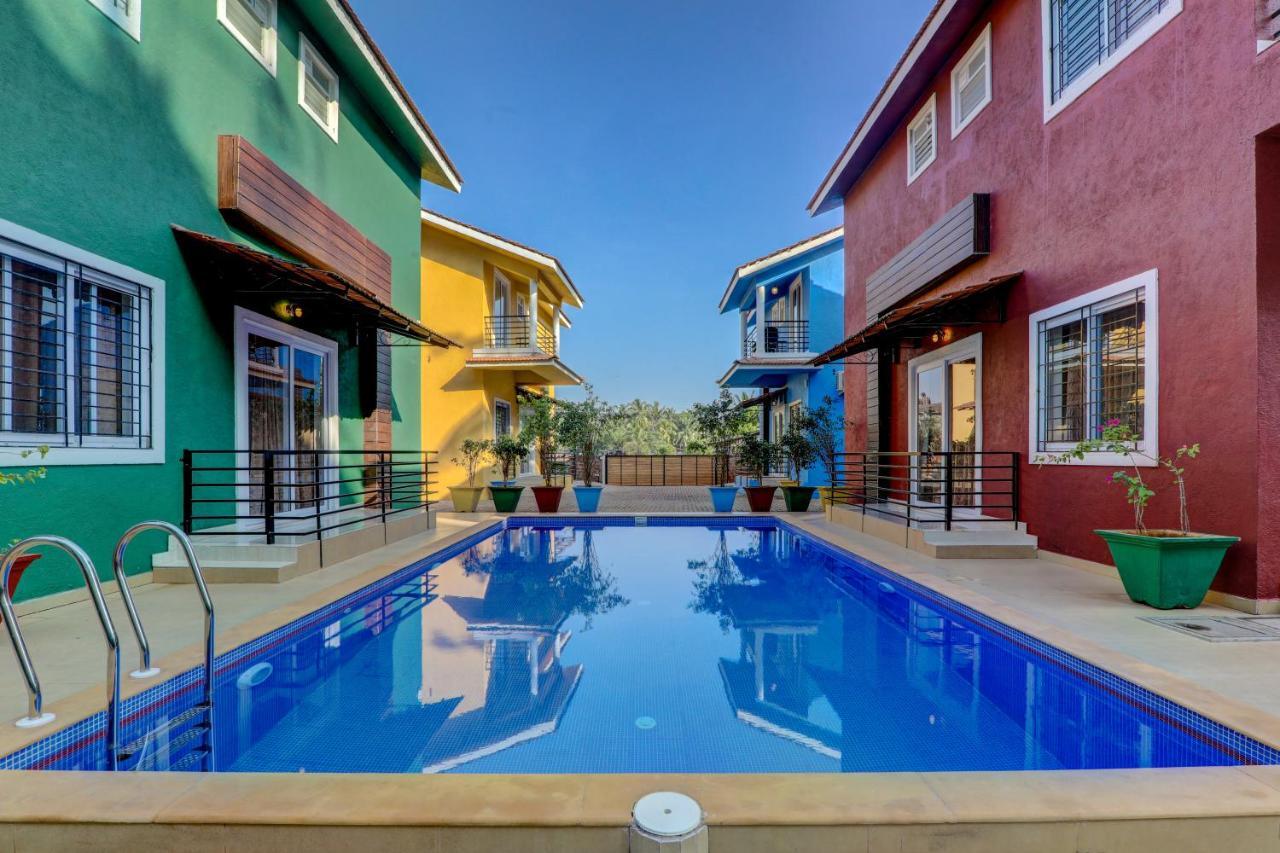 Jaqk Holidays - 9Bhk Villa For Big Groups, Private Pool-Wifi-Cartaker-Parking, North Goa Baga Dış mekan fotoğraf