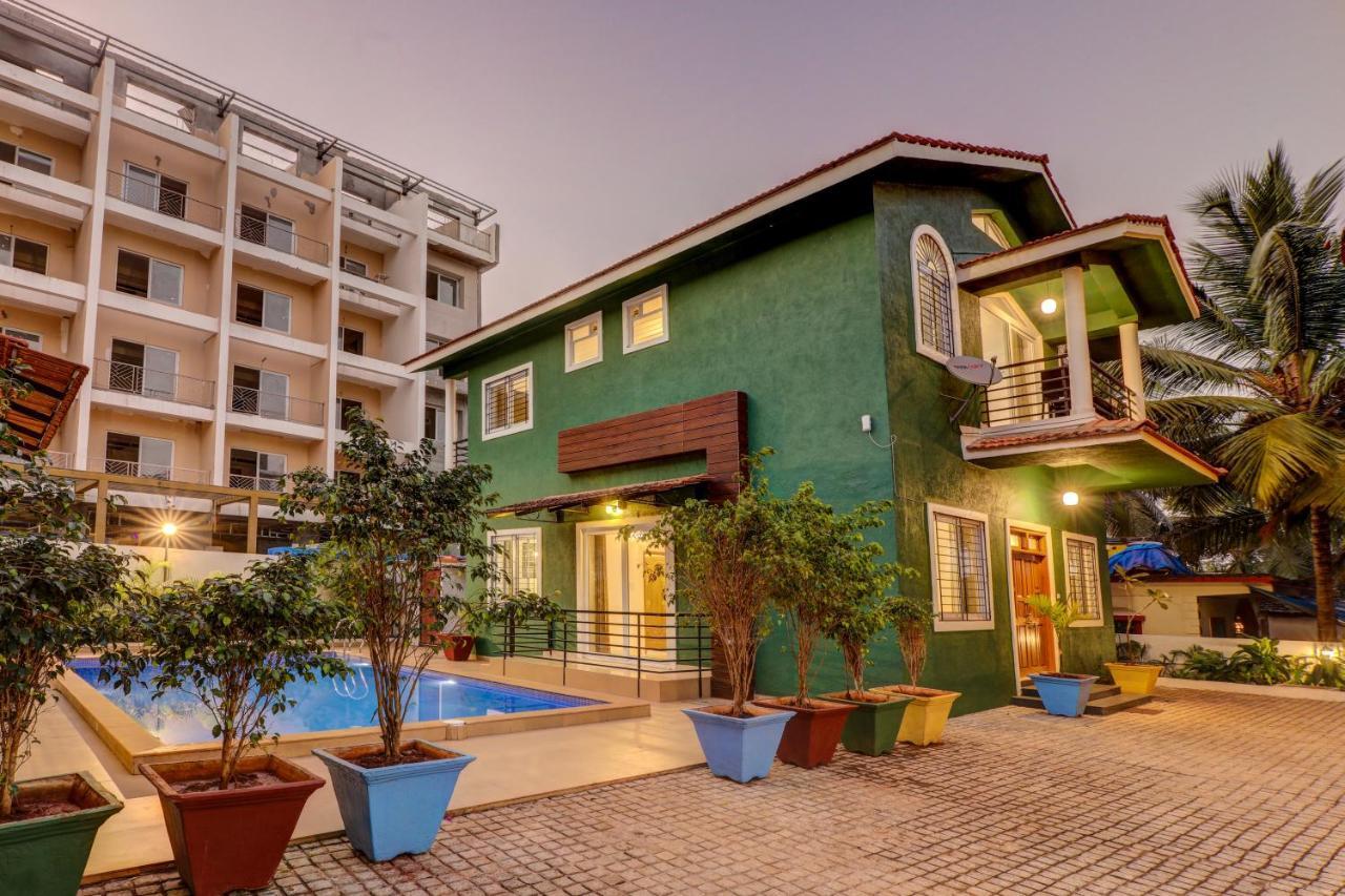 Jaqk Holidays - 9Bhk Villa For Big Groups, Private Pool-Wifi-Cartaker-Parking, North Goa Baga Dış mekan fotoğraf